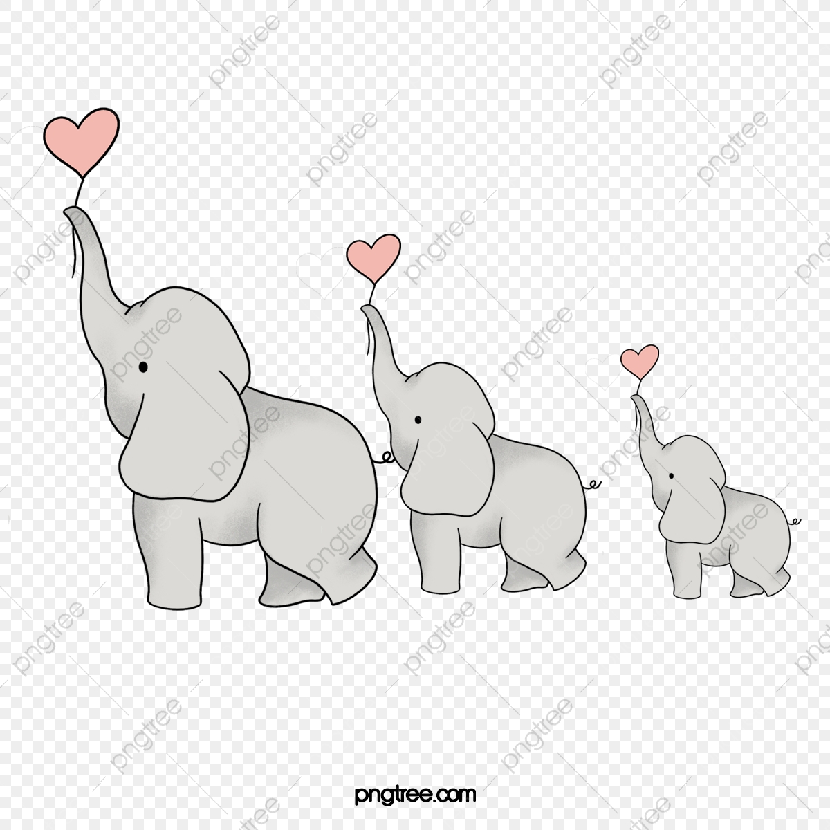 Elephant Vector, Elephant Clipart, Lovely, Elephant PNG Transparent.