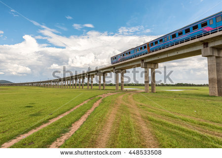 Elevated Train Stock Photos, Royalty.