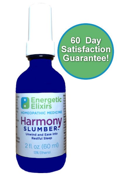 Energetic Elixirs: Harmony Slumber Sleep Spray Natural Homeopathic Aid.