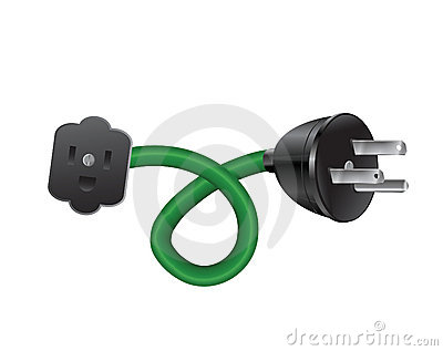 Extension Cord Stock Illustrations.