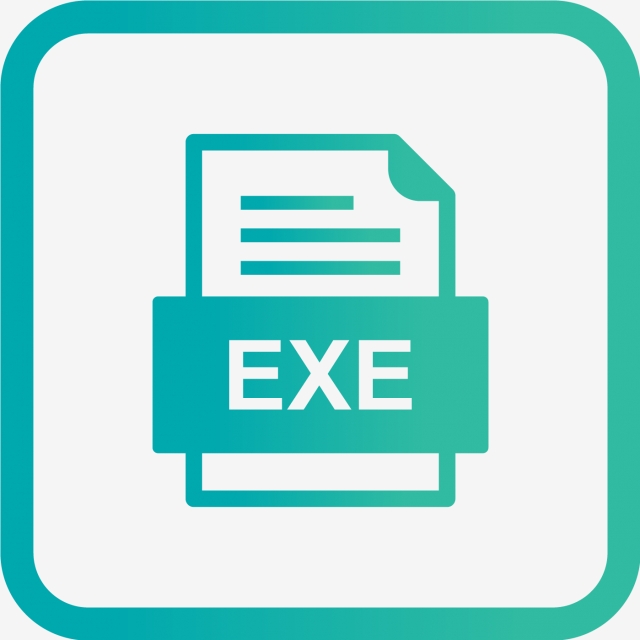 Exe File Document Icon, Exe, Document, File PNG and Vector with.