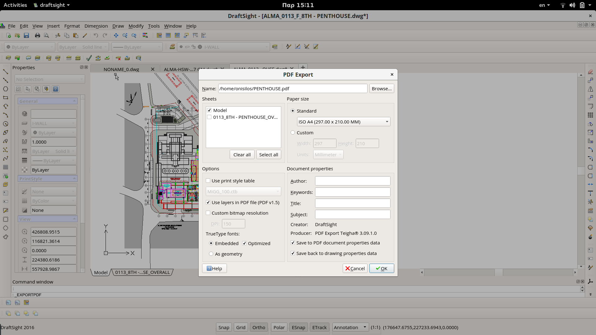 Export high quality images from draftsight or autocad to.