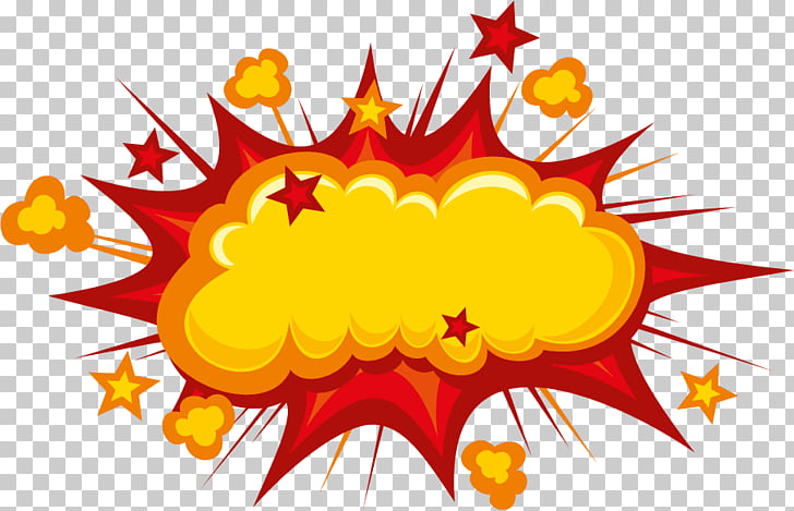 Cartoon Comics Comic book, explosions PNG clipart.