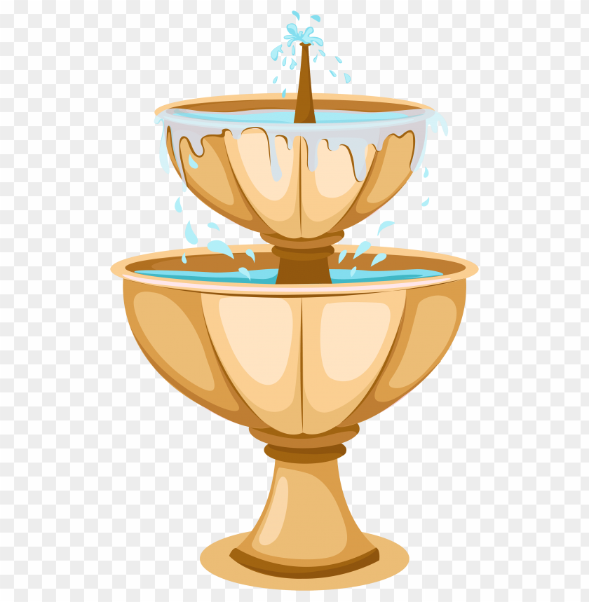 Download garden fountain clipart png photo.