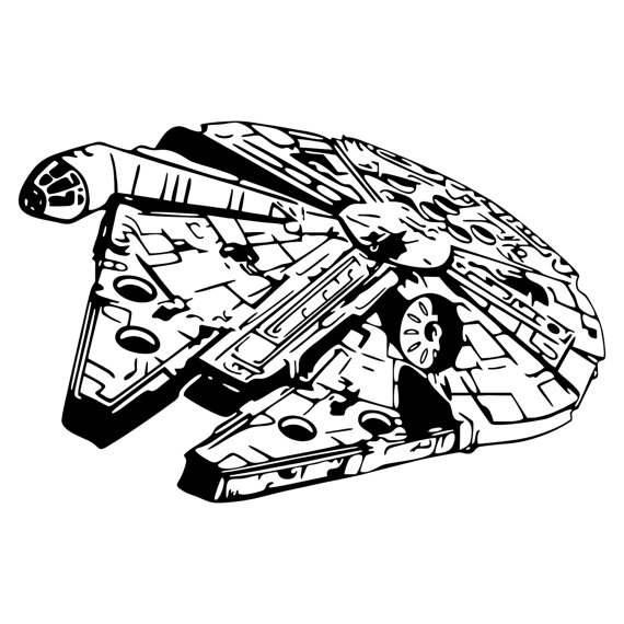 Star Wars Millennium Falcon.