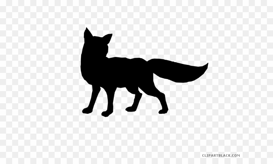 Fox Silhouette PNG Silhouette Fox Clipart download.