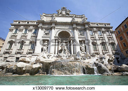 Stock Photography of Fontana di Trevi x13009770.