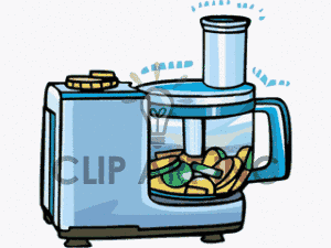 Food processor clipart.