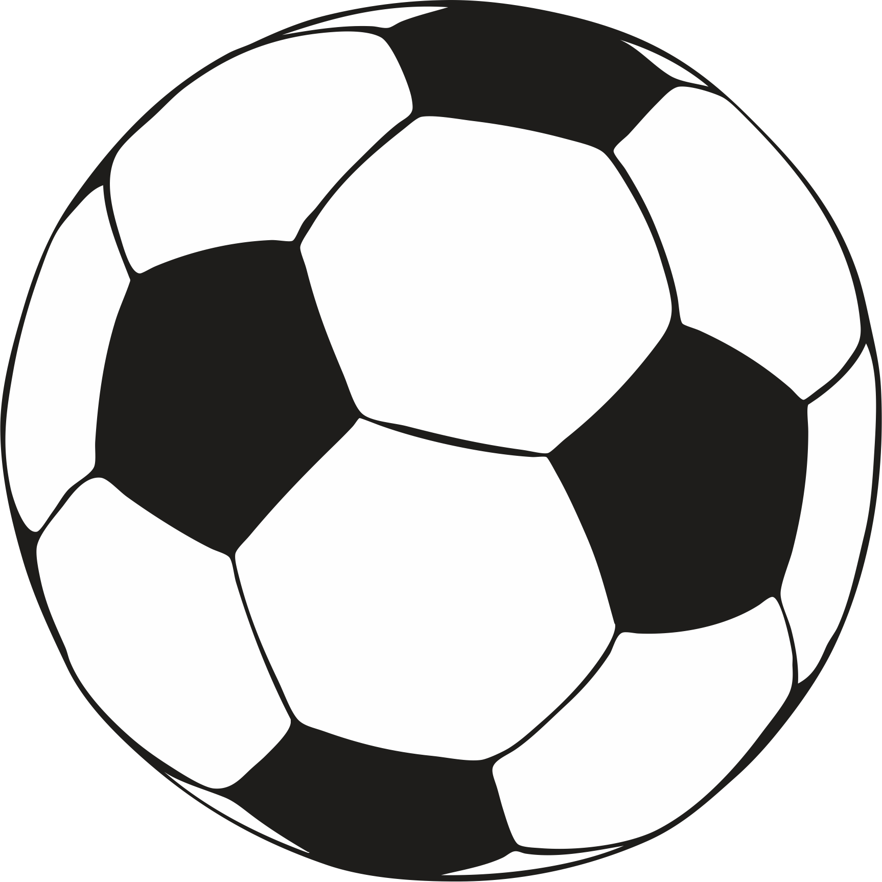 Soccer ball football ball images clipart clipartcow.