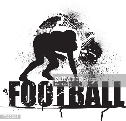 Football Grunge Graphic.