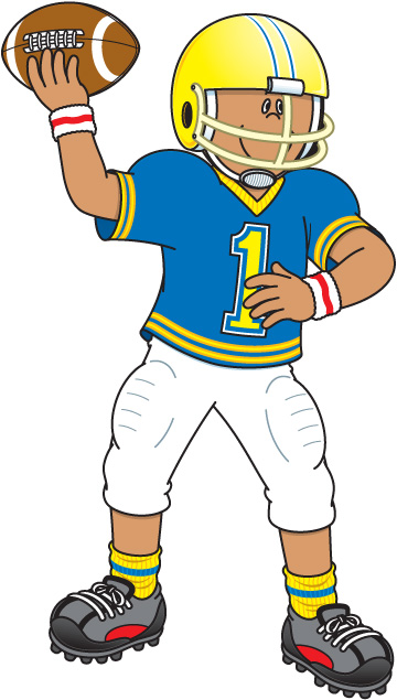 Football Player Clipart.