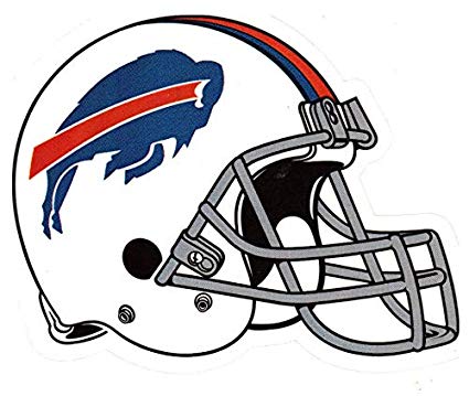 fb 4 Pack Buffalo Bills Die Cut Stickers NFL Football Logo Sticker Team  Helmet Set NY.