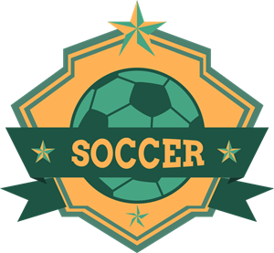 Soccer ribbon football club Logo Vector (.AI) Free Download.