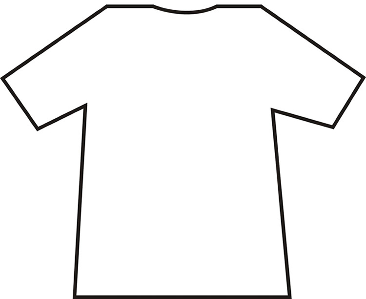 Shirt Outline Printable.