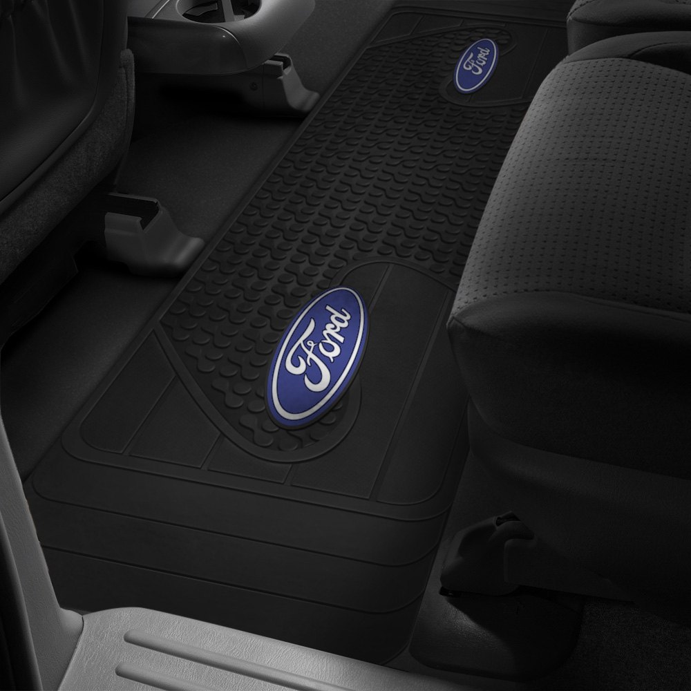 Black Ford Logo Rubber Mat.