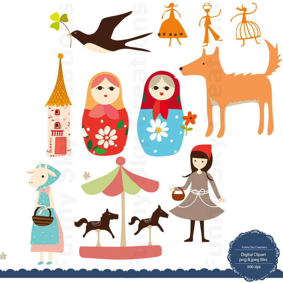 fairy tales clip art.