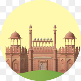 Red Fort png free download.