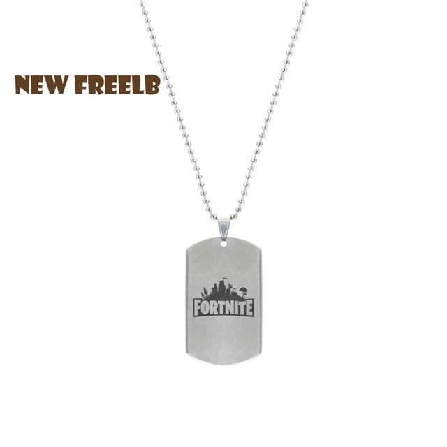 Fortnite Stainless Necklace And Dog Tag.