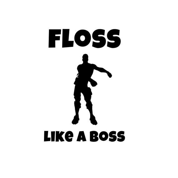 Fortnite Floss Silhouette.