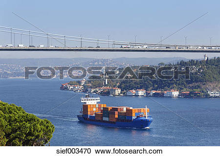 Stock Photography of Turkey, Istanbul, View of Fatih Sultan Mehmet.