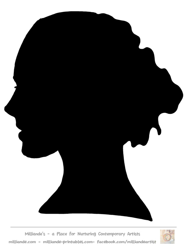 Free Woman Profile Silhouette, Download Free Clip Art, Free Clip Art.