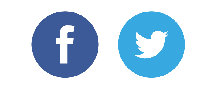 Facebook Twitter Icon Logo Png Images.