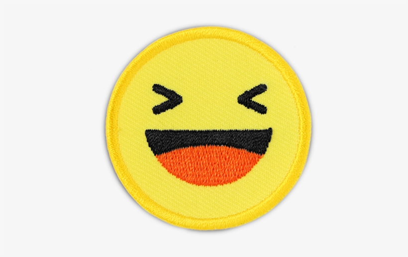 Fb \'haha Emoji\' Patch.