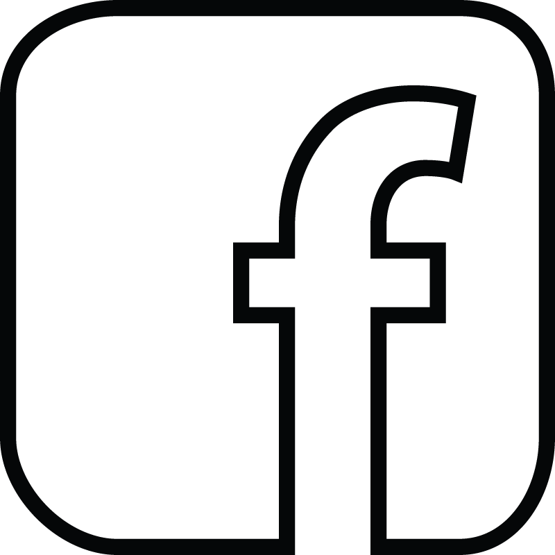 facebook logo white.