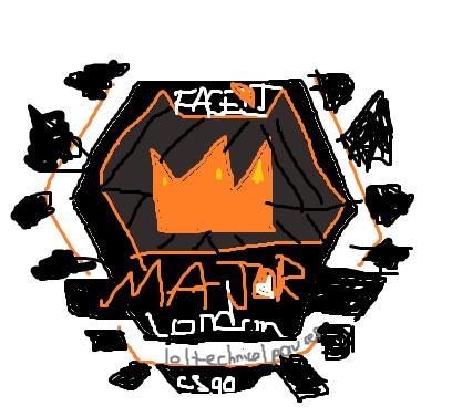 I\'m an aspiring artist and I redid the faceit logo.