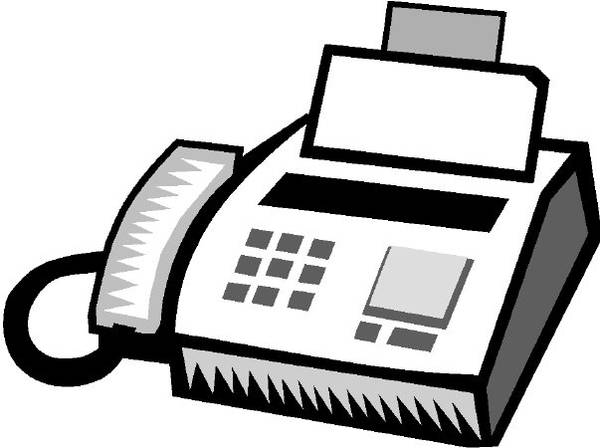 Fax 20clipart.