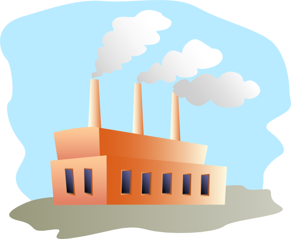 Factory Plant Clipart.