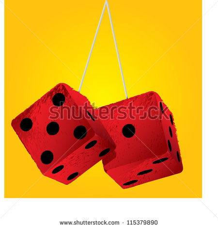 Car Dice Stock Photos, Royalty.