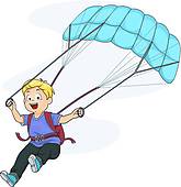 Skydiving Clip Art.