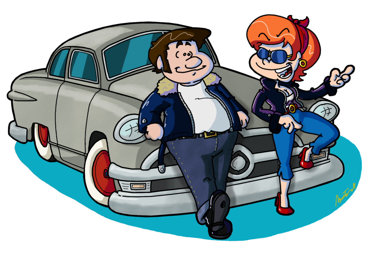 Showing post & media for Rockabilly family cartoon.