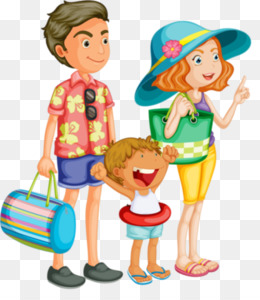 Download family on vacation clipart Vacation Travel Clip art.