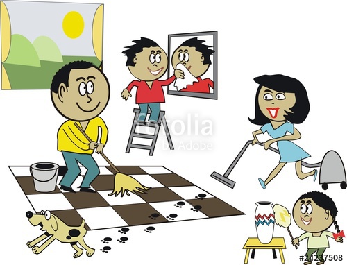 Family working together clipart 2 » Clipart Station.