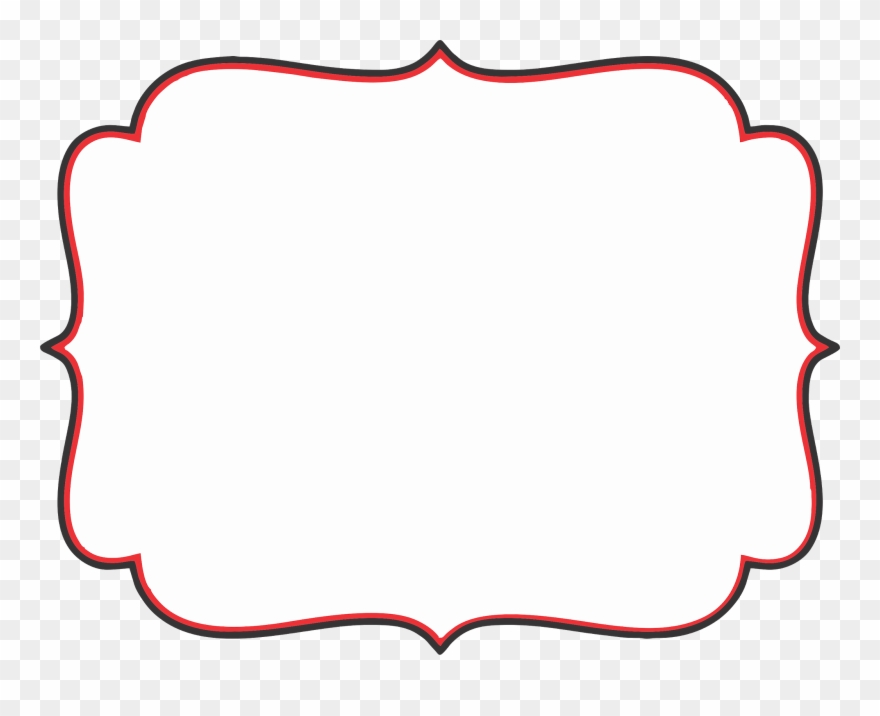 The Gallery For Gt Fancy Label Shapes Bracket Border Clipart.