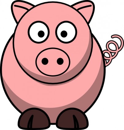 Cartoon farm animals clipart.