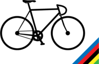 Fixed gear clipart.