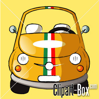 CLIPART FIAT 500.