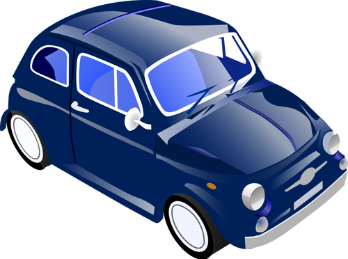 Fiat 500 vector graphics.