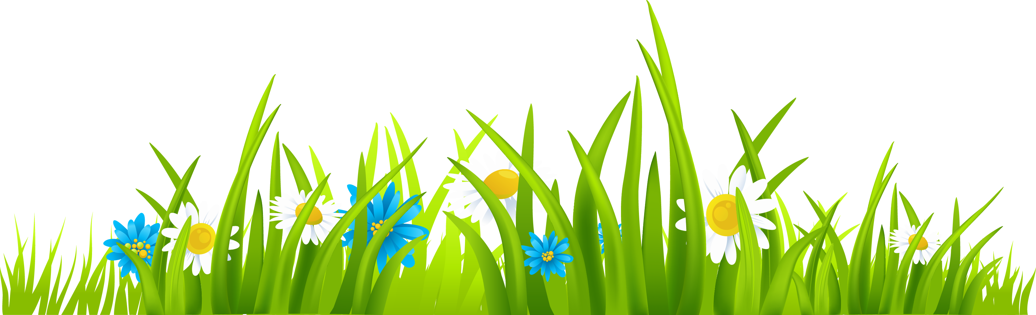 Field of Grass Clip Art.