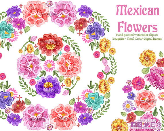 Free Floral Spanish Cliparts, Download Free Clip Art, Free.