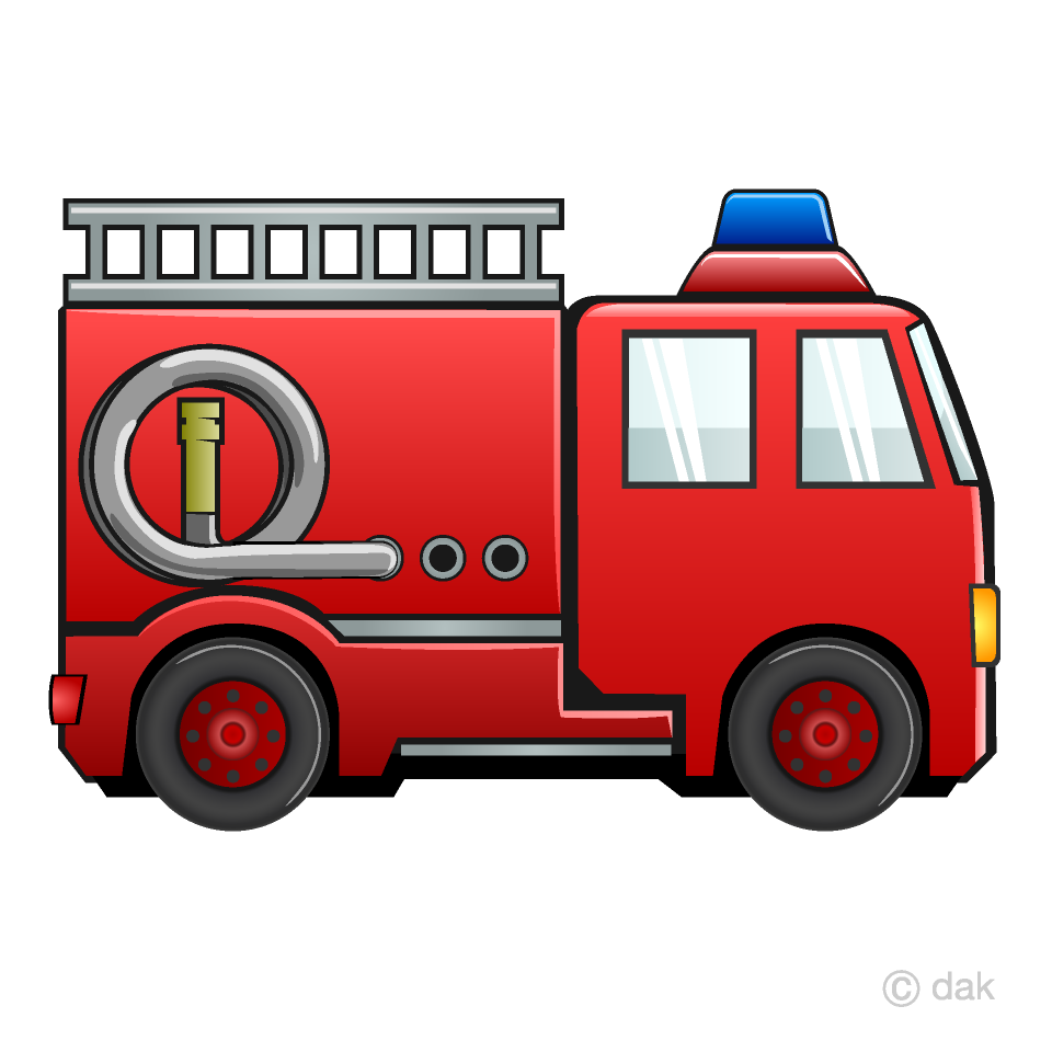 Free Fire Engine Clipart Image｜Illustoon.