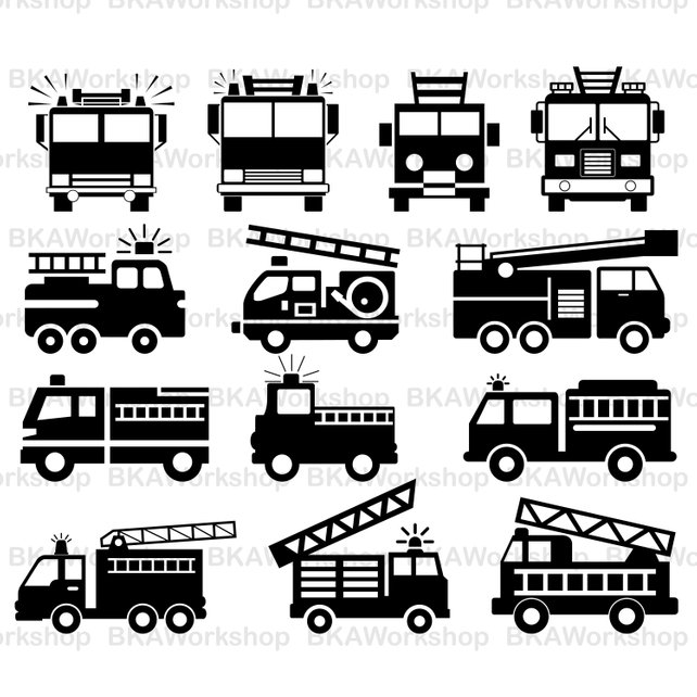 Fire Truck Vector at GetDrawings.com.