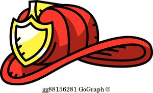 Firefighter Helmet Clip Art.