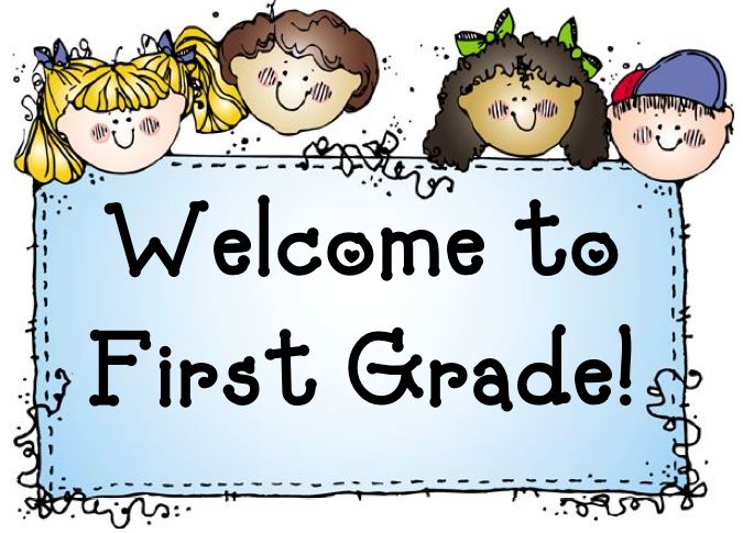 First Grade Student Clipart.