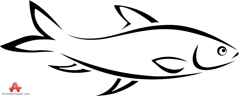 Fish Outline Clipart & Fish Outline Clip Art Images.