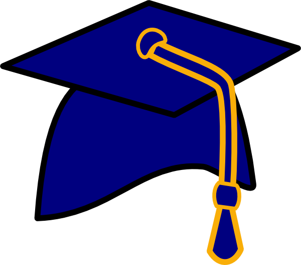 Graduation hat flying graduation caps clip art cap line 8.