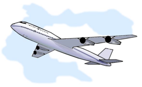 Airplane clipart flight clipart.